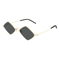 Occhiali da sole Saint Laurent SL 302 LISA004 GOLD GOLD GREY55 - SL 302 LISA004 GOLD GOLD GREY55